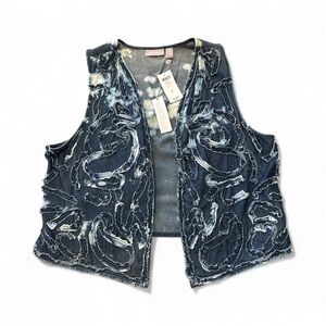 Chico’s Skylar Denim Vest – Size 2 (Equivalent to M/L)